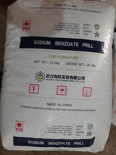 Sodium Benzoate Prill - Hóa Chất Lý Hùng - Công Ty TNHH Công Nghệ Lý Hùng